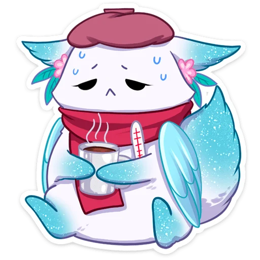 🤒 Стикер «Минто» для Telegram