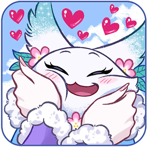 🥰 Стикер «Минто 3 Без Текста» для Telegram