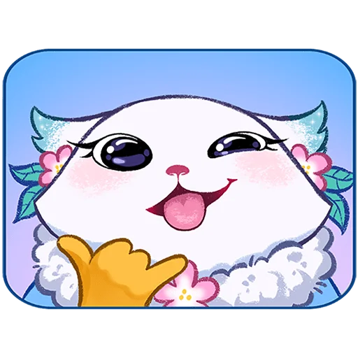 🤙 Стикер «Минто 3 Без Текста» для Telegram