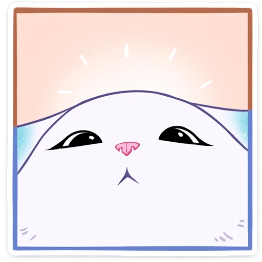 🤩 Стикер «зимняя минто» для Telegram