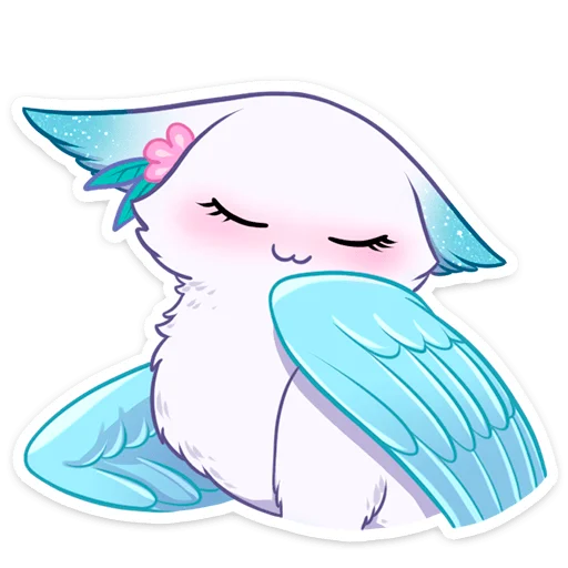 ☺️ Стикер «зимняя минто» для Telegram