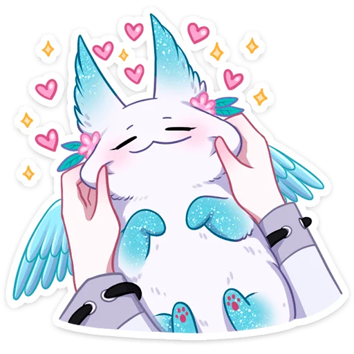 💕 Стикер «зимняя минто» для Telegram