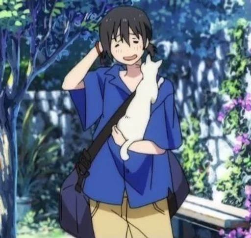 🌊 Стикер «Mio Chibana» для Telegram