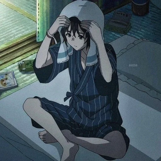 🌊 Стикер «Mio Chibana» для Telegram