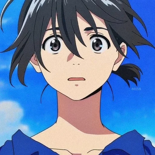 🌊 Стикер «Mio Chibana» для Telegram