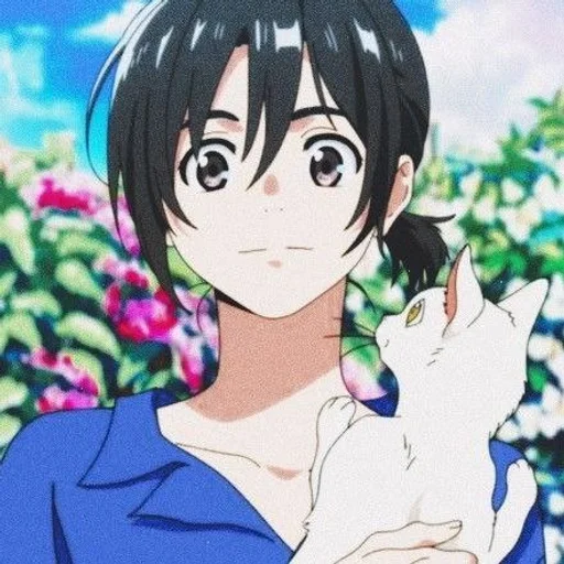 🌊 Стикер «Mio Chibana» для Telegram