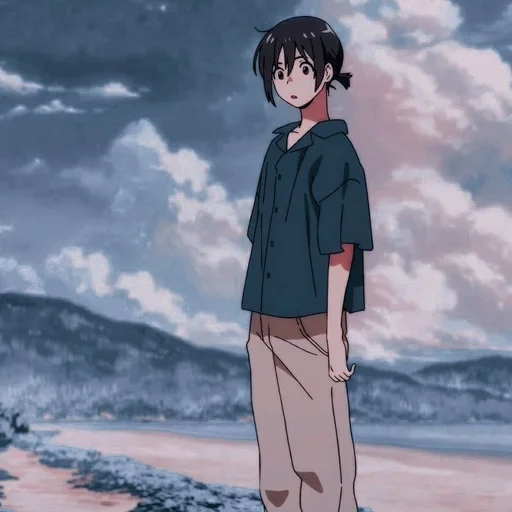 🌊 Стикер «Mio Chibana» для Telegram