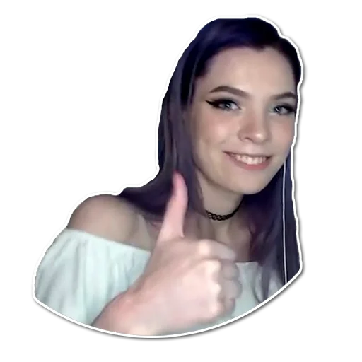 👍 Стикер «Mio_chan» для Telegram