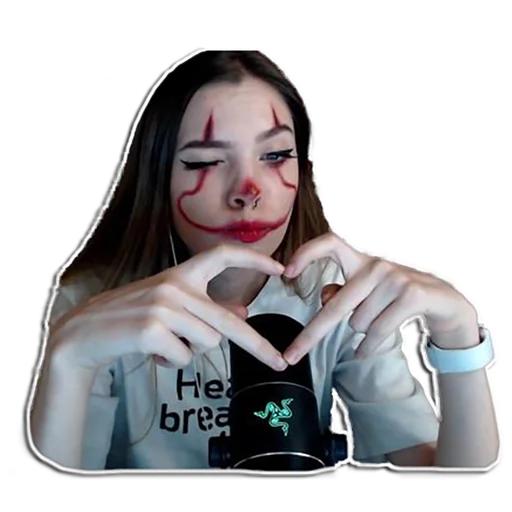 ❤️ Стикер «Mio_chan» для Telegram