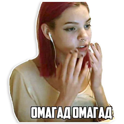 😱 Стикер «Mio_chan» для Telegram