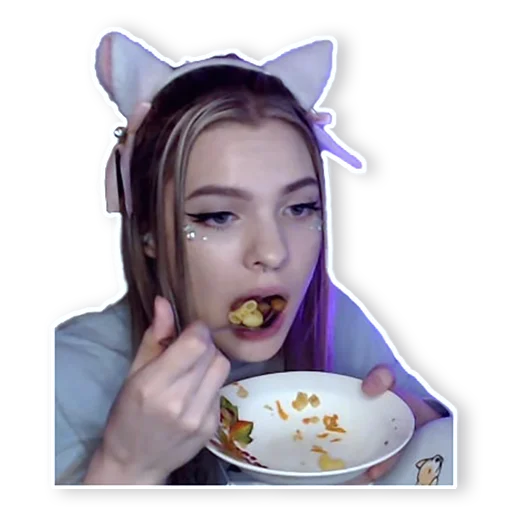 🤭 Стикер «Mio_chan» для Telegram