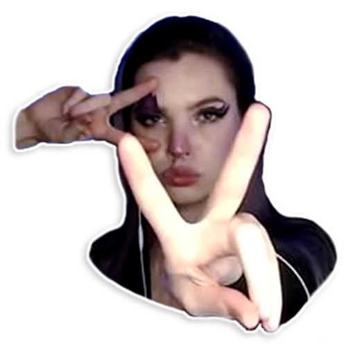 ✌️ Стикер «Mio_chan» для Telegram