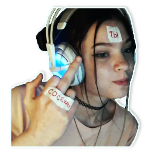 🖕 Стикер «Mio_chan» для Telegram