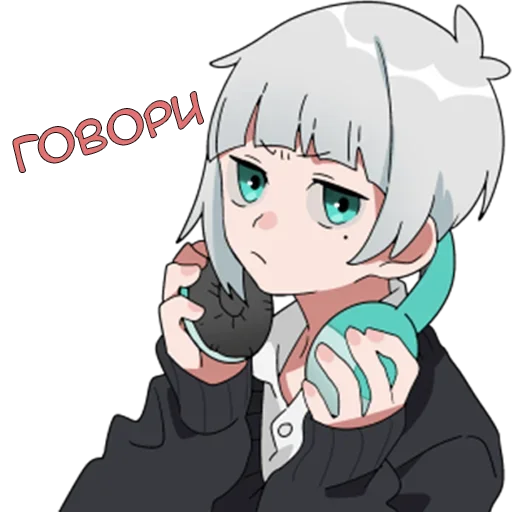 🙊 Стикер «Мио кун» для Telegram