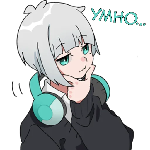 💡 Стикер «Мио кун» для Telegram