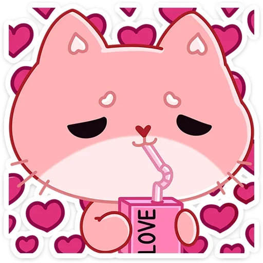 ❤️ Стикер «Мео» для Telegram