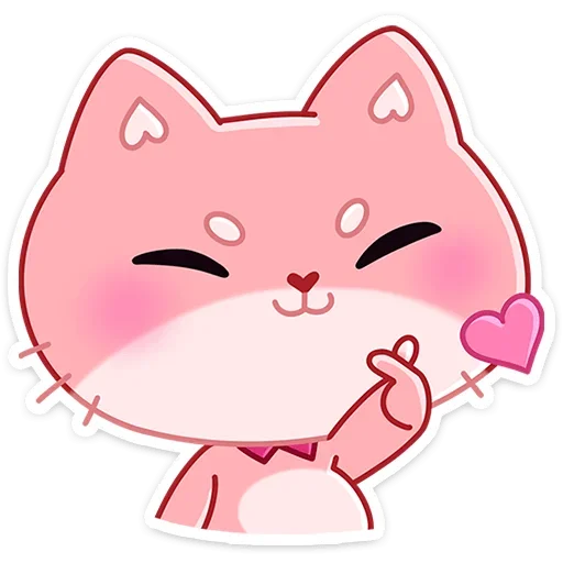 😘 Стикер «Мео» для Telegram