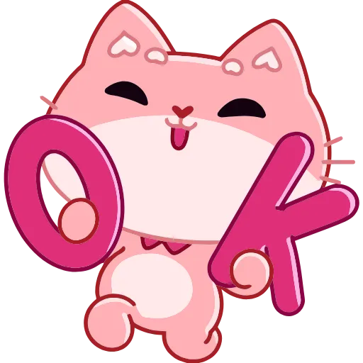 👌 Эмодзи «Мео» для Telegram