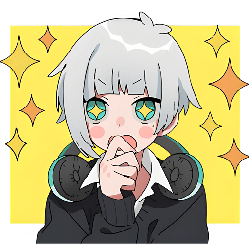 🤩 Стикер «Мао и Мио» для Telegram