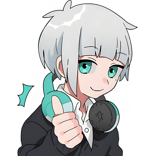 👍 Стикер «Мао и Мио» для Telegram