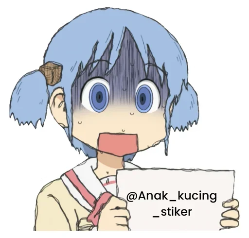 😍 Стикер «Mio Naganohara» для Telegram