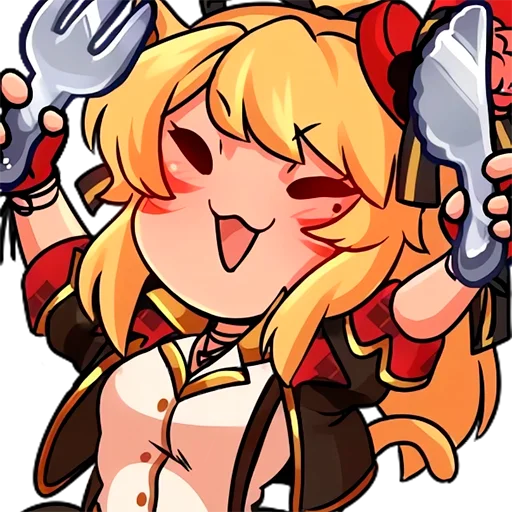 🍴 Стикер «Miqo&;te Static» для Telegram