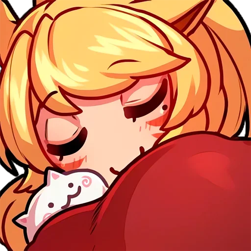 😴 Стикер «Miqo&;te Static» для Telegram