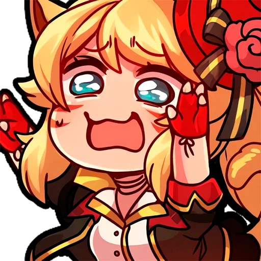 😨 Стикер «Miqo&;te Static» для Telegram