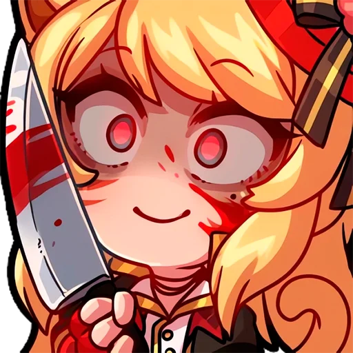 🔪 Стикер «Miqo&;te Static» для Telegram