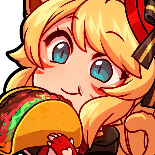 🌮 Стикер «Miqo&;te Static» для Telegram