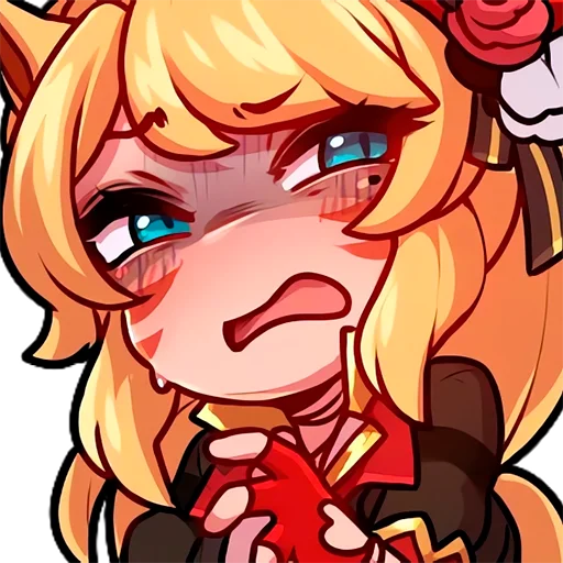 😨 Стикер «Miqo&;te Static» для Telegram