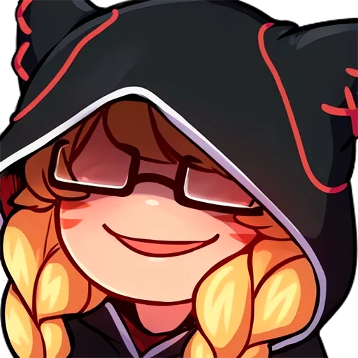 😈 Стикер «Miqo&;te Static» для Telegram