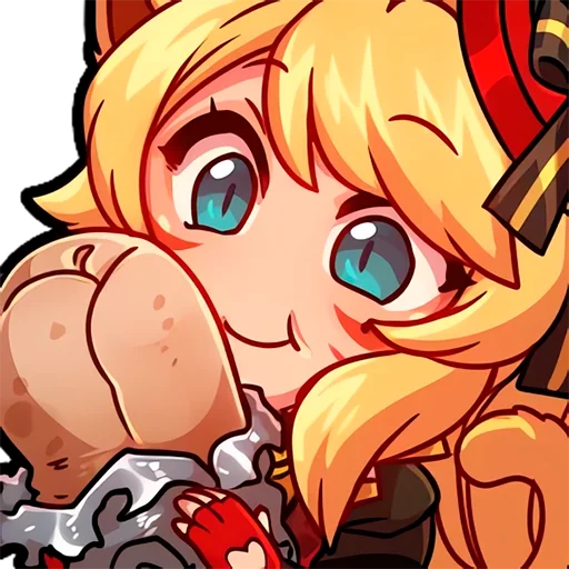 🌯 Стикер «Miqo&;te Static» для Telegram