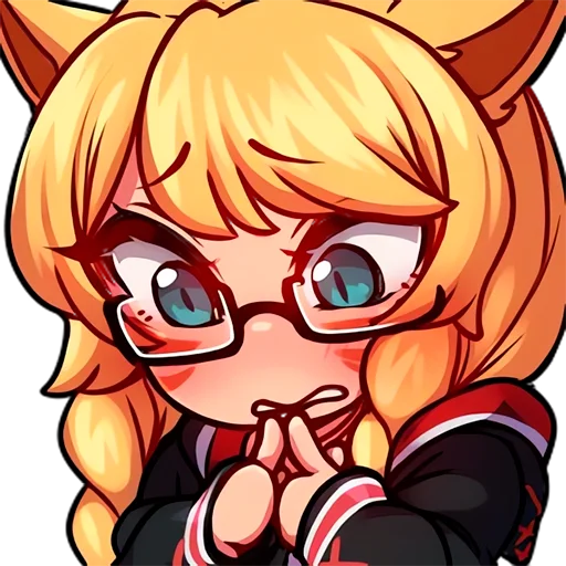😰 Стикер «Miqo&;te Static» для Telegram