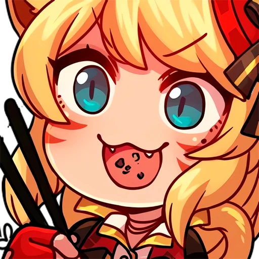 😋 Стикер «Miqo&;te Static» для Telegram