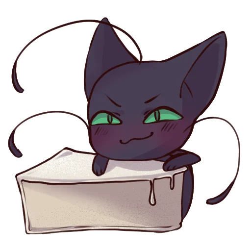 😼 Стикер «Миракулюс Феля» для Telegram