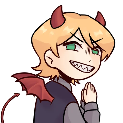 😈 Стикер «Миракулюс Феля» для Telegram