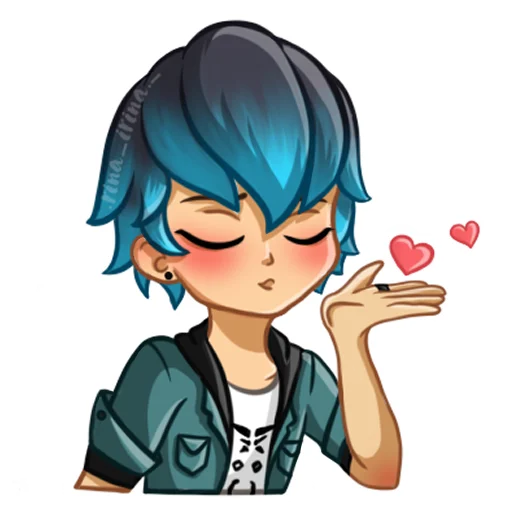 😘 Стикер «miraculous(.rina_irina._)» для Telegram