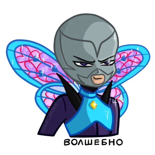 🧚 Стикер «miraculous(.rina_irina._)» для Telegram