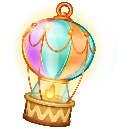 🕯 Стикер «Mirage Lamp - стикеры из новых нфт подарков» для Telegram