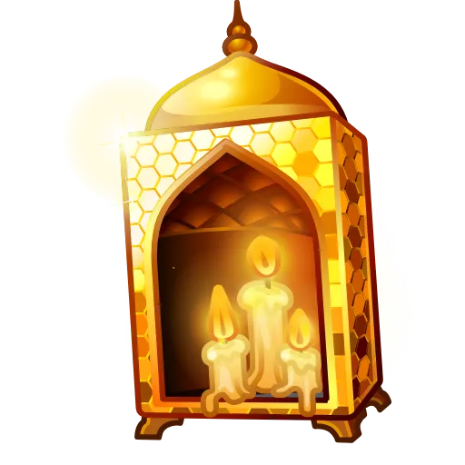 🕯 Стикер «Mirage Lamp - стикеры из новых нфт подарков» для Telegram