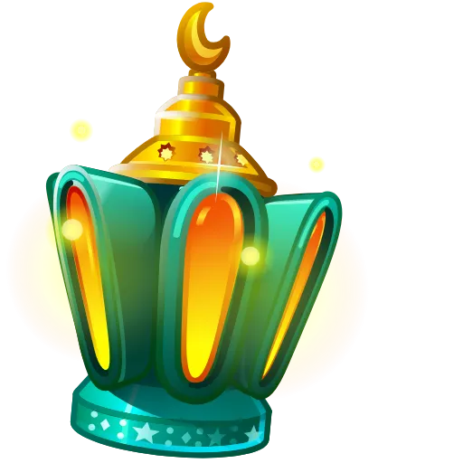 🕯 Стикер «Mirage Lamp - стикеры из новых нфт подарков» для Telegram