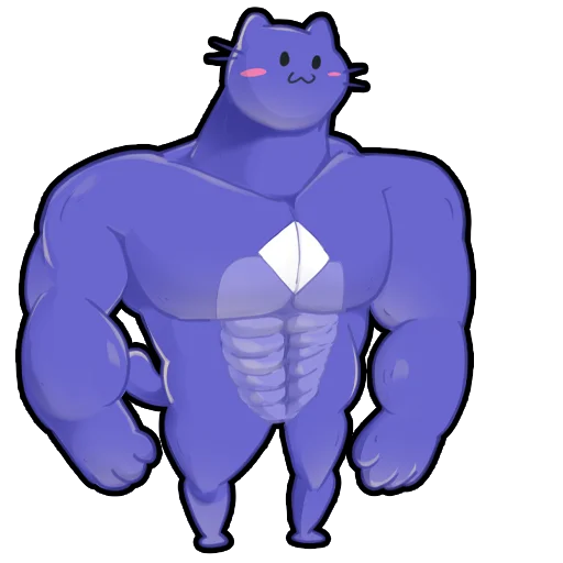 💪 Стикер «Mirai Mascot» для Telegram