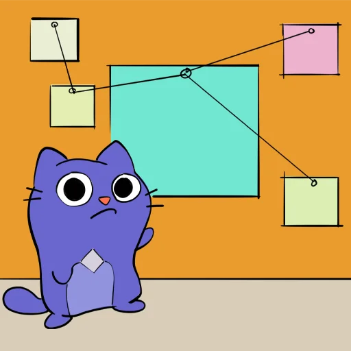 📎 Стикер «Mirai Mascot» для Telegram