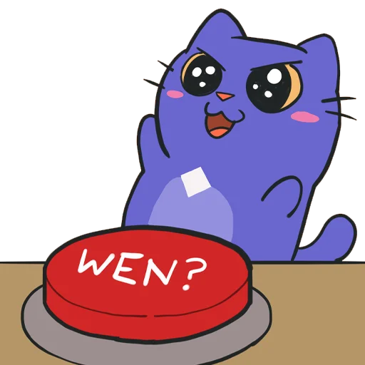 🚨 Стикер «Mirai Mascot» для Telegram