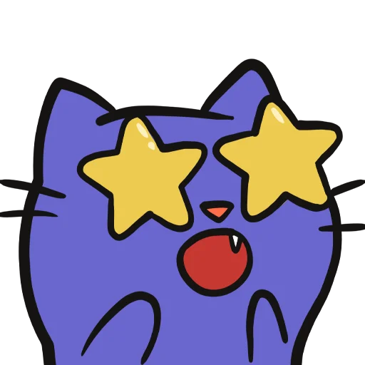 🤩 Стикер «Mirai Mascot» для Telegram
