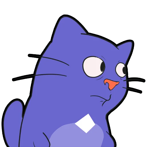 🥸 Стикер «Mirai Mascot» для Telegram