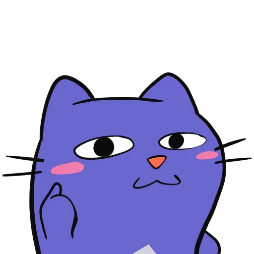 🖕 Стикер «Mirai Mascot» для Telegram