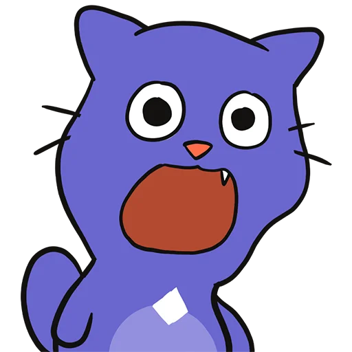 😱 Стикер «Mirai Mascot» для Telegram