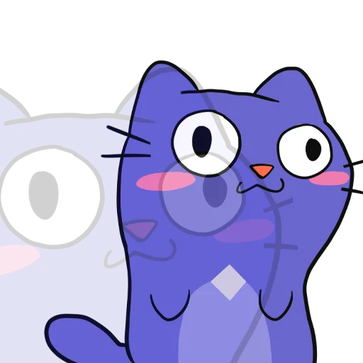 🐱 Стикер «Mirai Mascot» для Telegram